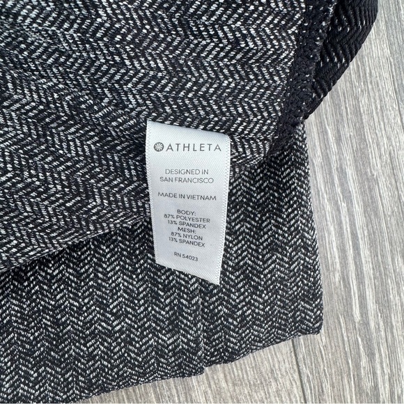 Athleta Mid-Rise Herringbone Mercer Compression Tight Side Pocket Leggings XS - Picture 5 of 10